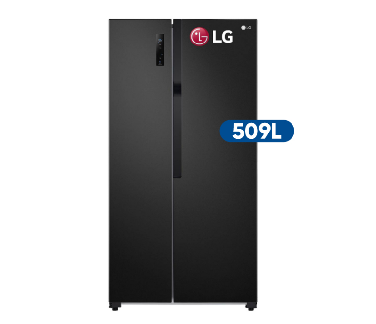 Refrigeradora LG Side By Side GS51MPD, 509L, Panel Led Táctil Negro 2024