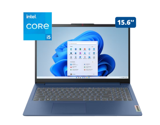 LAPTOP LENOVO IDEAPAD SLIM 15.6" Intel Core i5 1245OH 16GB RAM 512GB SSD Windows 11 Abyss Blue