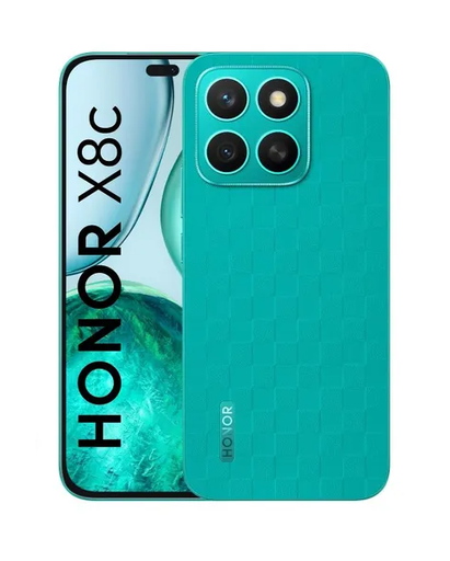Celular Honor X8C 6.7" 256GB 8GB RAM color Cyan Lake