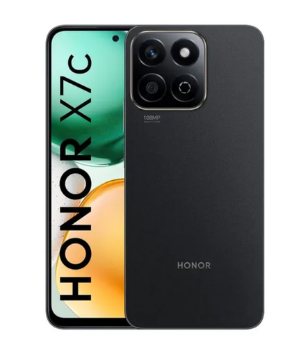 CELULAR HONOR X7C 6.8" 256GB 8GB RAM COLOR MIDNIGHT BLACK/MOONLIGTH WHITE 