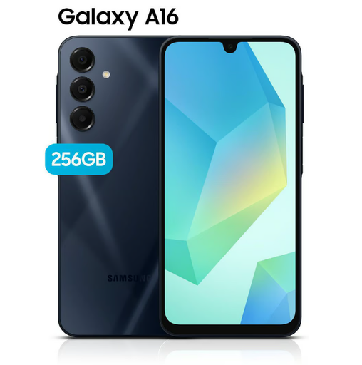 Celular Samsung Galaxy A16 6.7" 8GB RAM 256GB Negro 4G