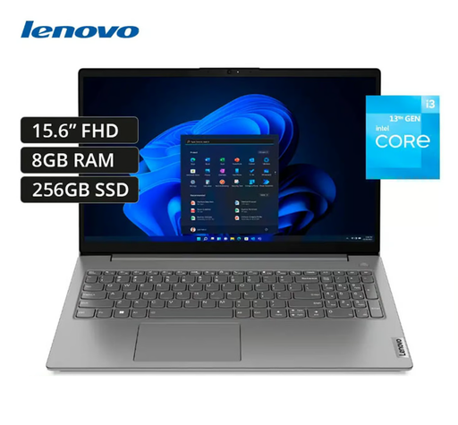 LAPTOP LENOVO V15 G4 IRU, 15.6"Intel® Core™ i3 1315U, 8GB, 256GB SSD, Intel® UHD Graphics for 13th Gen Intel®, WINDOWS 11, IRON GREY WIFI6.