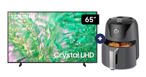 Televisor HISENSE Led 65" Smart TV 65A6N + Freidora de aire Oster 1.8 Lts Negra (COMBO) - CO751