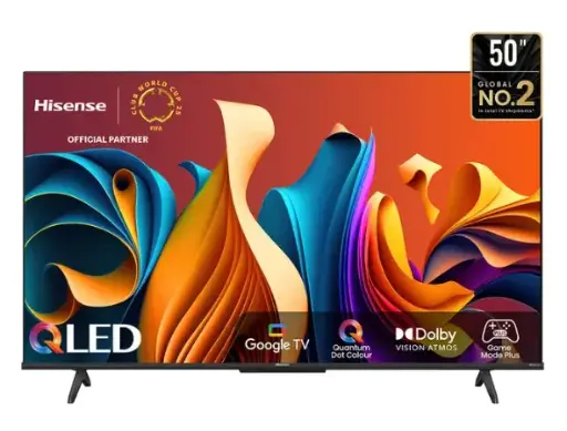 TV HISENSE 50" SMART QLED 50Q6N GOOGLE TV
