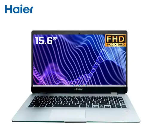 "LAPTOP HAIER Intel®Corei5-1135 G7, 8GB DDR4 , 256GBSSD 15.6"" FHD, Intel®IrisXeGraphicsWINDOWS 11, COLOR: PLATA NATURAL" 
