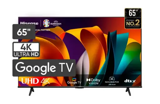 Televisor HISENSE 65" UHD 4K Smart GOOGLE TV VOICE CONTROL - 65A6NA