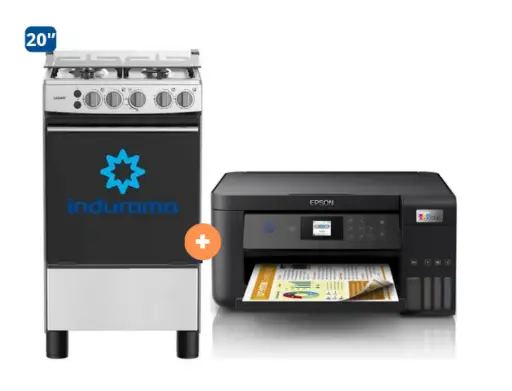 COCINA INDURAMA 20" 4 HORNILLAS CASSAT CON CONEXIÓN + IMPRESORA MULTIFUNCIONAL EPSON WIFI 4260 DUPLEX WIFI. - 4507176 - 5