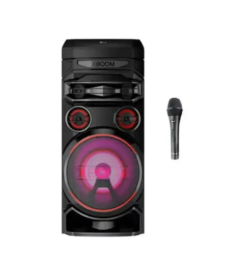 Torre de sonido LG XBOOM RNC7 1000W MULTI-BLUETOOTH KARAOKE STAR NEGRO