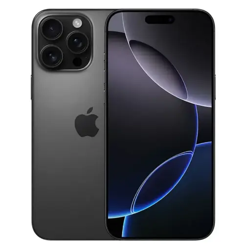 Celular Iphone 16 PRO MAX 5G 256 GB, 6.9" Reacondicionado Negro