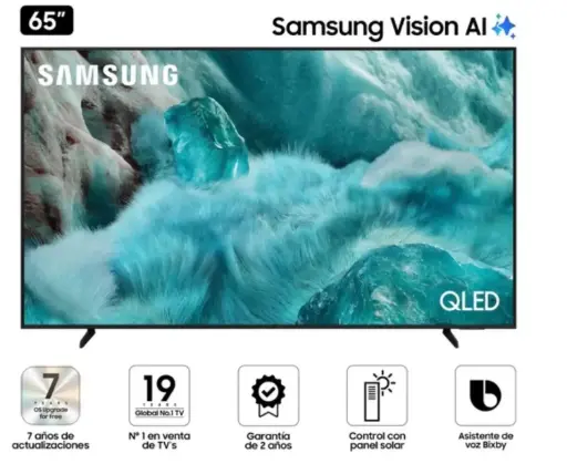 TELEVISOR SAMSUNG  65 QLED 4K UHD SMART TV QN65Q7FAAGXPE