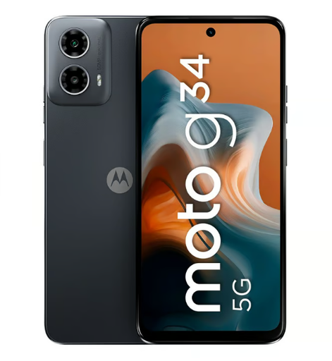 Celular Motorola G34 5G 256GB 8GB color Negro 