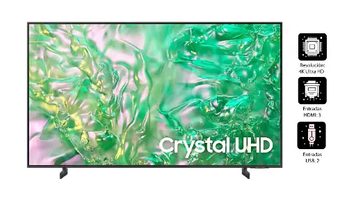 Televisor Samsung Smart TV 65" Crystal UHD 4K  UN65DU8000 voice control