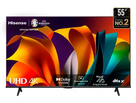 Televisor HISENSE 55"UHD 4K Smart 55A6N  Vidaa